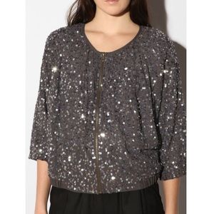 Urban Outfitters Sparkle & Fade Sequin Bomber